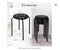 Backless School Classroom Decoration Stools with Round Top, 17.5-Inch Portable Stackable Stools with Metal Frame, 6-Pack Plastic Stack Stools Black is ideal for children and students.